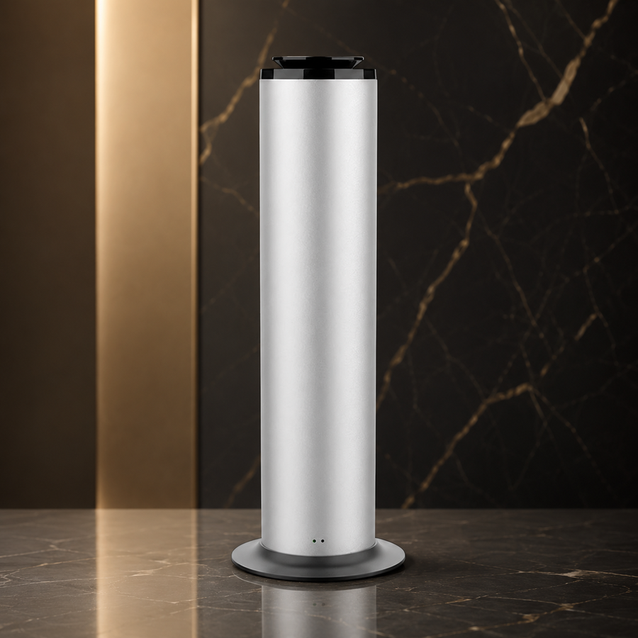 OY-5 – Difuzor Parfumare Ambientală Negru/Argintiu